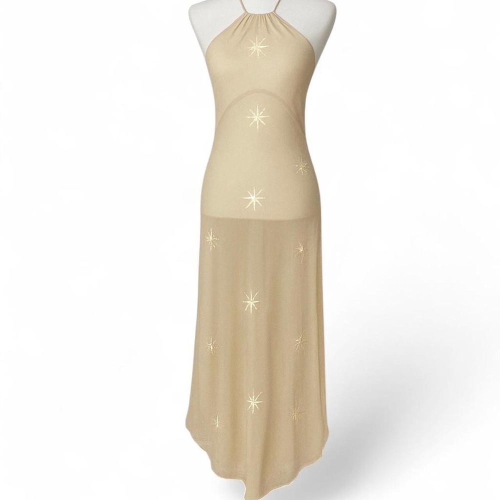 Vintage Victoria’s Secret Silk Beaded Maxi Slip
